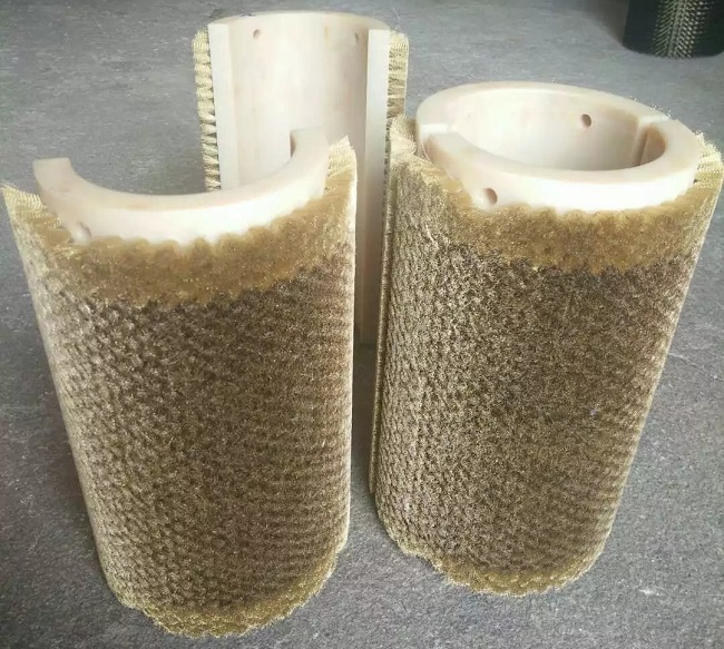 生產(chǎn)金屬鋼絲毛刷輥加工安徽榮達毛刷生產(chǎn)廠家